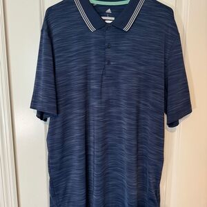 Adidas Golf Navy Blue Polo Shirt